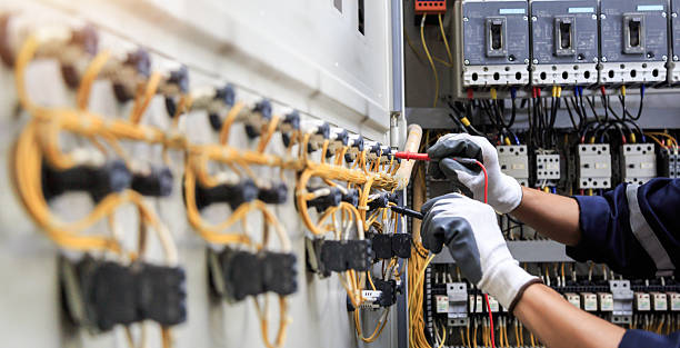 Professional Electrician technician working in Groveville, NJ